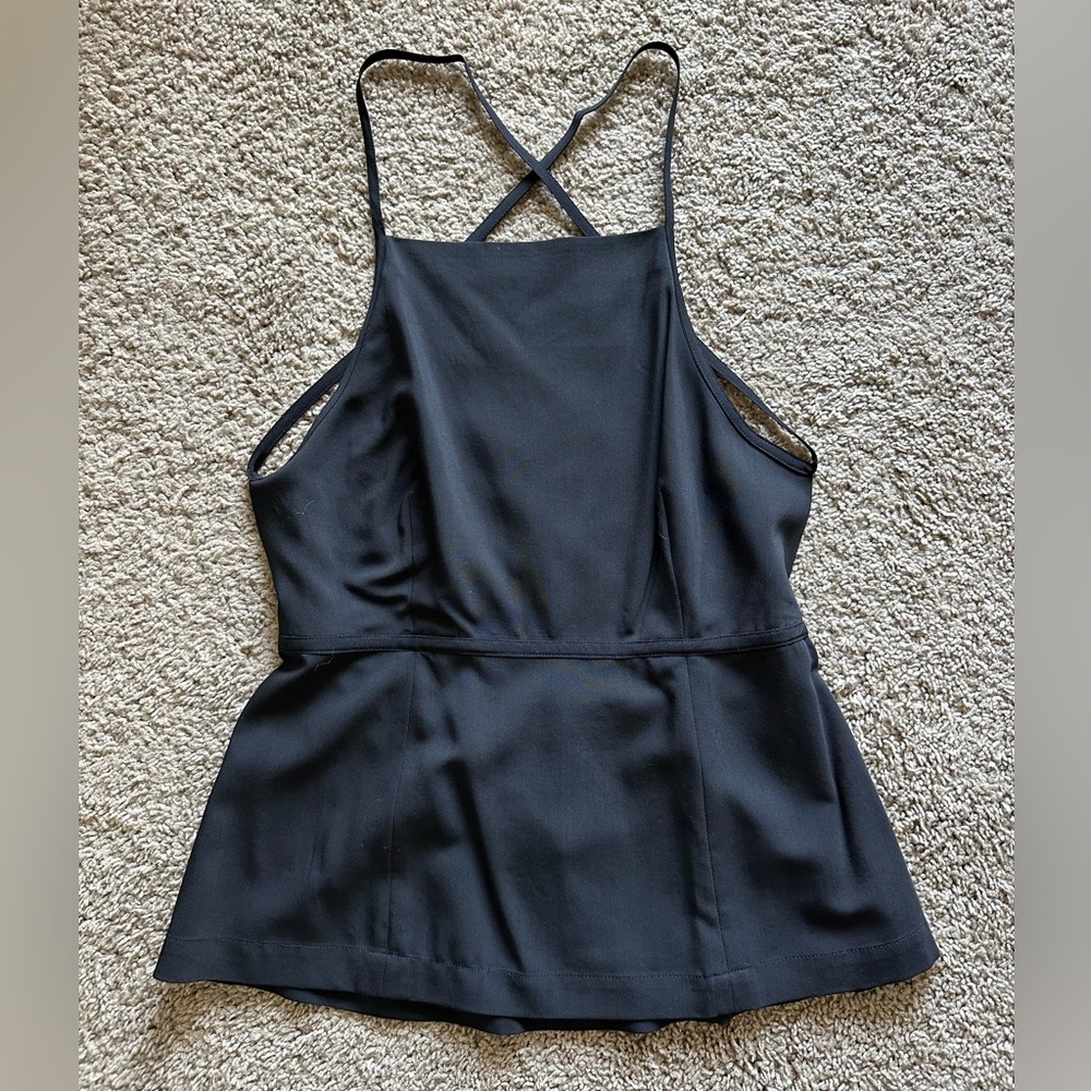 Theory Amalay Top in Black